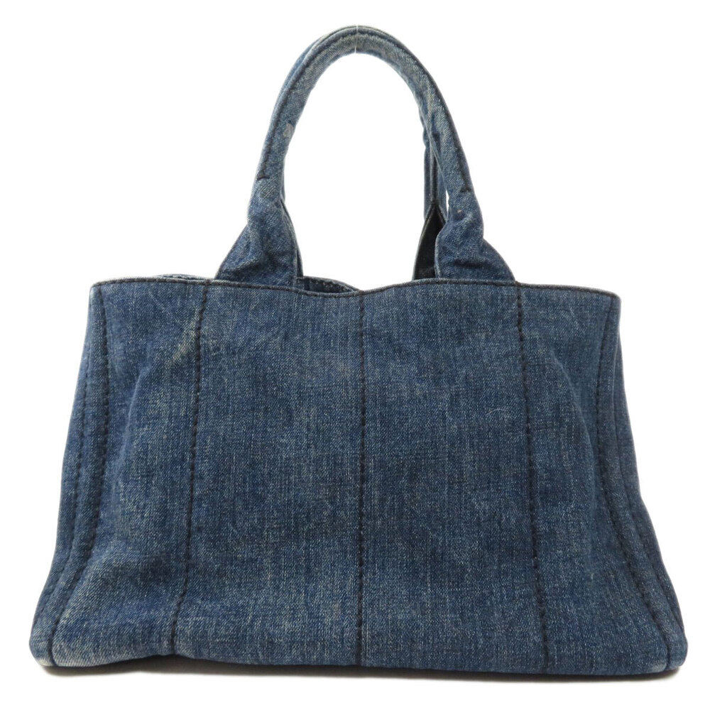 Prada Tote Denim Bag Canapa